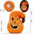 Hollow Plug-in Pumpkin Piles Placed Outdoors In The Park